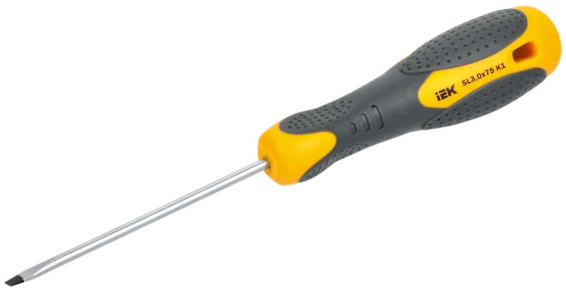 Отвертка SL3,0х75 K1 ARMA2L 3 A2L3-SC10-K1-SL-30-075  IEK