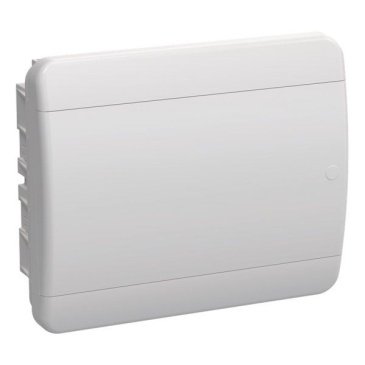 Корпус пластиковый TF5-KP13-V-12-41-K01-K01 ЩРВ-П-12 IP41 белая дверь TEKFOR IEK
