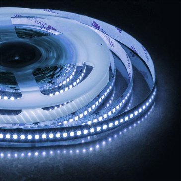 Светодиодная лента Белый 2835 24V 26W/m 240Led/метр 00-302 PRO 10мм IP20