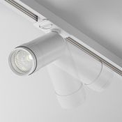 Трековый светильник 12W Белый дневной Фокус Зум/Focus Zoom Unity 15-50deg TR021-1-12B4K-Z-W IP20 на шинопровод белый