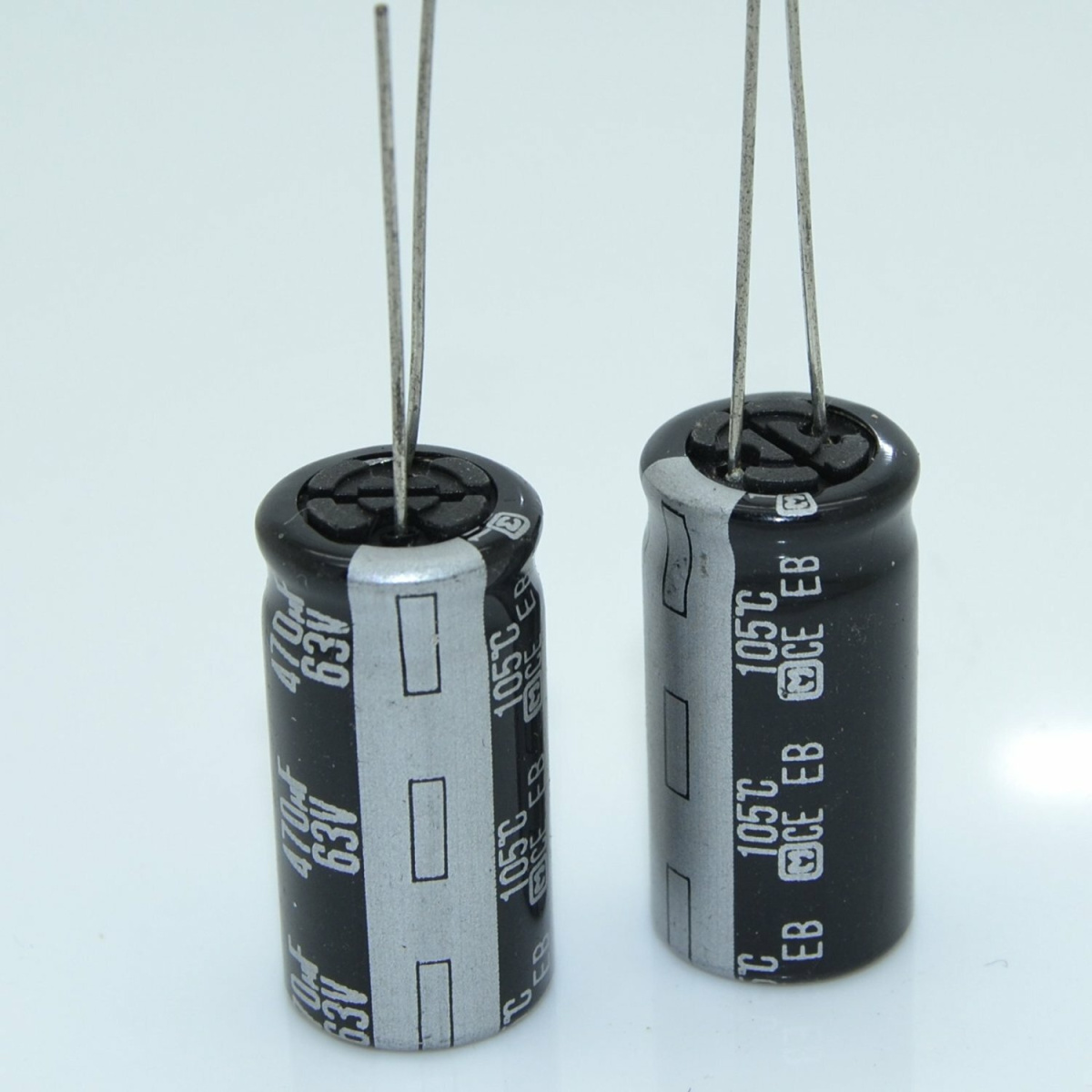 Blown capacitor