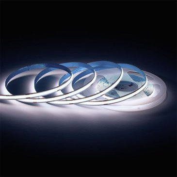 Светодиодная лента Белый COB 24V 15W/m 560Led/метр 00-482 PRO 8мм IP20