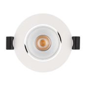 Встраиваемый светильник   8W Белый теплый 037187 MS-FORECAST-BUILT-TURN-R82 Warm3000 IP20  круглый белый
