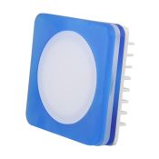 Встраиваемый светильник   5W Белый дневной  020836 LTD-80x80SOL-B-5W 4000K 220V IP40 квадратный синий Уценка!!!