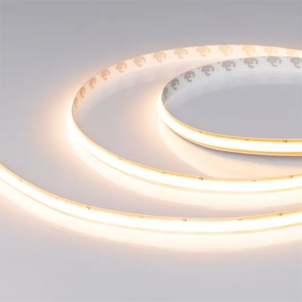 Светодиодная лента Белый теплый 2216 24V 10W/m 288Led/метр 062071 SOB-M288-10mm  2700K FreeCut