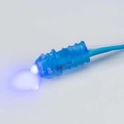 Светодиодный модуль герм. 1led Синий  5V круглый 023410 ARL-D9 5V