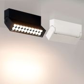 Накладной светильник  10W Белый дневной 026210 SP-LOFT-SURFACE-S170 24 deg IP40 поворотный прямоугольный черный