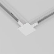 Коннектор L-образный для однофазного трека TRA002CL-11W Unity встраиваемый белый