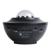 Светодиодный светильник-проектор RGBW ULI-Q333 6W-RGBW BLACK Bluetooth Volpe