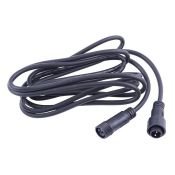 Удлинитель для гирлянд UL-00013225 UCX-F90 E-3M-BK черный 3м статика-мерцание IP67