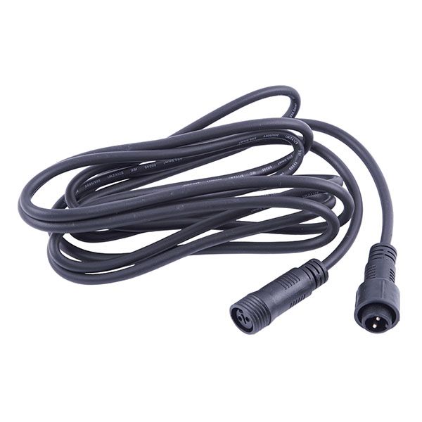 Удлинитель для гирлянд UL-00013225 UCX-F90 E-3M-BK черный 3м статика-мерцание IP67