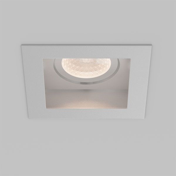 Встраиваемый светильник  12W Белый-MIX DL008-12W2.7-3-4K-W Металл Модерн/Metal Modern 50deg 230V квадратный белый