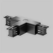 Коннектор Т-образный левый Trinity TRA005CT-31B-L чёрный