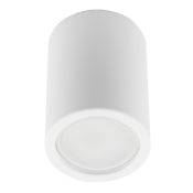 Накладной светильник TM Fametto без лампы  00008848 DLC-S601 GU10  цилиндр белый