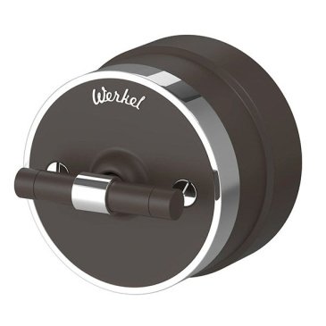 Ретро выключатель пластиковый WERKEL RETRO Vintage W5822052 мокко матовый/хром 4положения