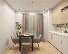 Встраиваемый светильник без лампы DENKIRS RIBE DK2404-BK GU10 черный круглый IP44
