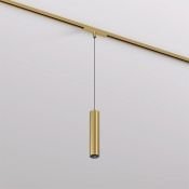 Трековый светильник однофазный   8W Белый теплый SHINE SPOT DK5744-SB IP20 на шинопровод латунь