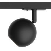 Трековый светильник однофазный  15W SOLID OMRA DK6070-BK под лампу GU10 IP20 на шинопровод черный
