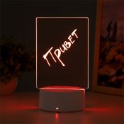 светильник-ночник RGB с маркером &quot;Записка&quot; 9,5х12,5х16 см, USB/3хAA