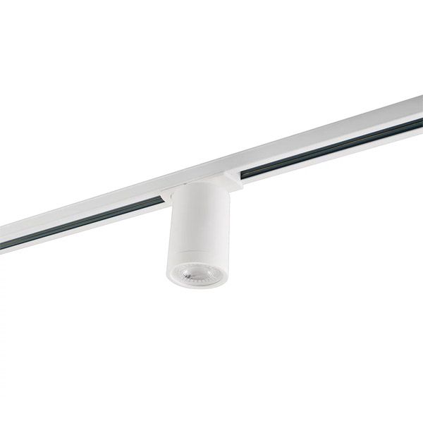 Трековый светильник  10W SOLID DK6501-WH под лампу GU10 IP20 на шинопровод белый