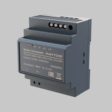 Блок питания (AC-DC) 48V  100W 831005 PSL016  на din-рейку