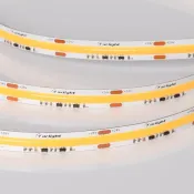 Светодиодная лента Белый теплый CSP 24V  14W/m 560Led/метр 051296 COB-X560-10mm Dim-To-Warm 1800-3100K