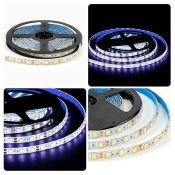 Светодиодная лента  Белый 5050 12V 14.4W/m 60Led/метр герм (силикон) LSE-275 Эконом IP65 Светодиодная лента  Белый 5050 12V 14.4W/m 60Led/метр герм (силикон) LSE-275 Эконом IP65