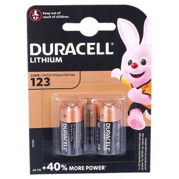 Батарейка  3.0V CR123A Duracell