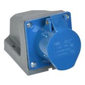 Розетка стационарная PSR11-016-3 ССИ-113 2P+PE 16А 200-250В IP44 IEK