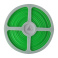 Гибкий неон 45W Зелёный 5метров 6х12 мм UL-00009086 ULS-N01-2835-120LED-m-6mm-DC12V-9W-m IP67