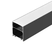 алюминиевый профиль S-LUX LINE-6070-3000 ANOD BLACK 047506 алюминиевый профиль S-LUX LINE-6070-3000 ANOD BLACK 047506