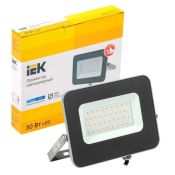 прожектор Белый 30W СДО 07-30 LPDO701-30-K03 IP65 220В серый
