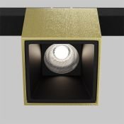 Трековый светильник  7W Белый-MIX Альфа/Alfa S Exility 50deg TR133-4-7W-DS-BS на шинопровод латунь