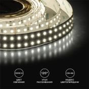 Светодиодная лента Белый теплый 2835 24V 38W/m 240Led/метр 00-304 PRO 20мм IP20