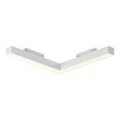 Трековый светильник 24W Белый теплый TR078-2-24W3K-W Базис угловой / Basis Angle Gravity 3000K белый