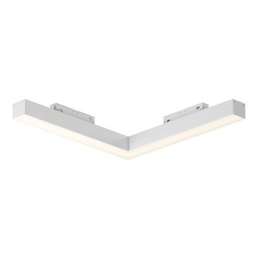 Трековый светильник 24W Белый теплый TR078-2-24W3K-W Базис угловой / Basis Angle Gravity 3000K белый