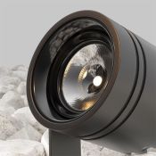 светильник   3W Белый теплый MI-O493FL-L3GF3K Клайд / Clyde 24V  IP65 графит