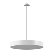 Подвесной светильник  20W Белый теплый P0169-600A-WH-WW 220V IP20 круглый белый