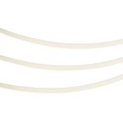 Светодиодная лента Белый теплый CSP 24V  6W/m 480Led/метр  герм (матовая силиконовая экструзия) 060452 COB-PSW-X480-8mm 3000K IP67