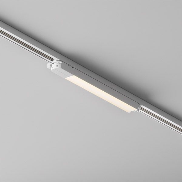 Трековый светильник 12W Белый теплый Базис/Basis Unity 110deg TR000-1-12W3K-W на шинопровод белый