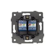 Розетка встраиваемая компьютерная двойная RJ45 кат.6 Arlight 049850 SCT-MPC2-PL-GD-V золото