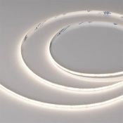 Светодиодная лента Белый дневной CSP 24V  7.2W/m 400Led/метр 039735(1) COB-X400-5mm 4000K