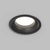 Встраиваемый светильник без лампы DENKIRS INER DK2150-BK GX53 черный круглый