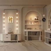 Магнитный трековый светильник  7W Белый дневной MAG-MICROCOSM-VINYL-R170 150deg 24V черный 051781