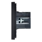 Розетка встраиваемая USB IEK FORTE&PIANO A+C 18Вт FP-U22-018-K02 FP151 черный