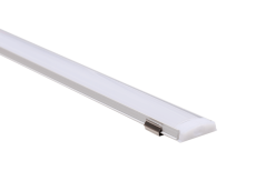 комплект профиля с экраном SF-18  гибкий  накладной ANOD 00-00002307
