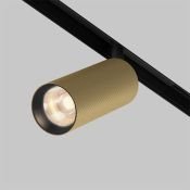 Трековый светильник 12W Белый теплый Мастер/Artisan Exility 36deg TR097-2-12W3K-M-BMG IP20 на магнитный шинопровод матовое золото