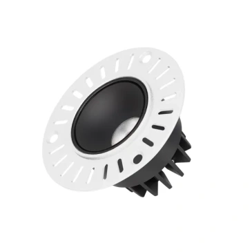 Встраиваемый светильник   8W Белый теплый 031882(1) MS-ATLAS-TRIMLESS-R50 32deg 230V круглый  встраиваемый черный с белой вставкой