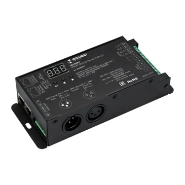Декодер 023823(1) SMART-DMX512-104-83-RDM-SUF (12-48V, 4x8A, XLR3/RJ45)