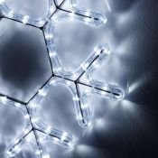 фигура из дюралайта  7.5W Белый холодный СНЕЖИНКА 034249 ARD-SNOWFLAKE-M7-450x375-126LED IP65